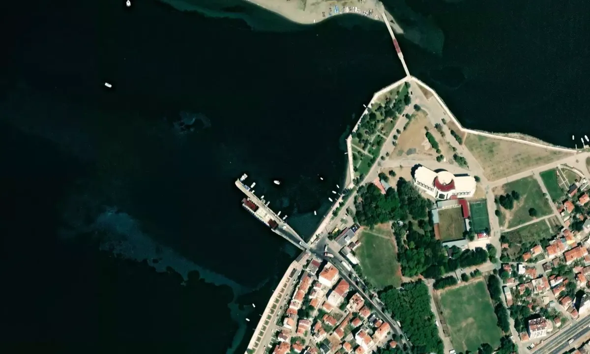 Satelite image of Cardak Boat Dock