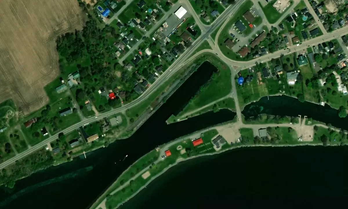 Satelite image of Cardinal Old Canal SW