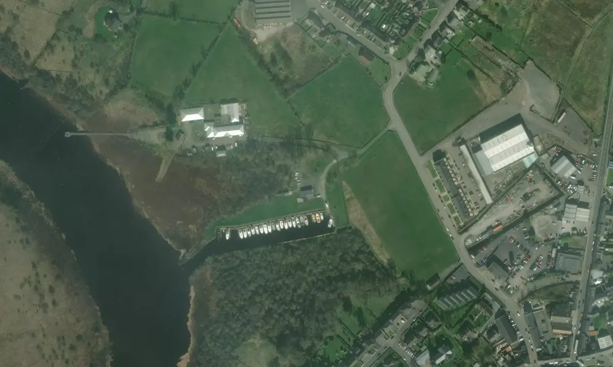 Flyfoto av Carrick-on-Shannon Boat Club