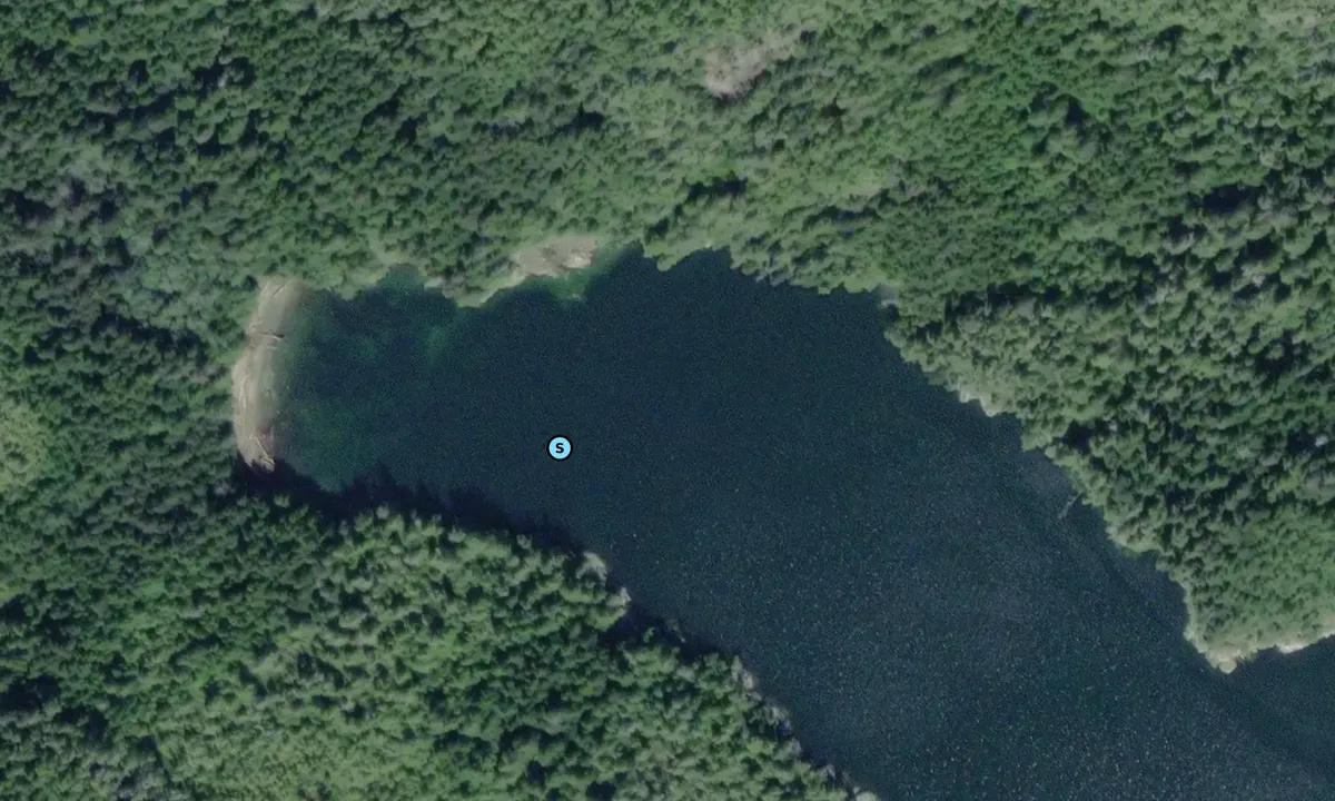 Satelite image of Carrie Bay
