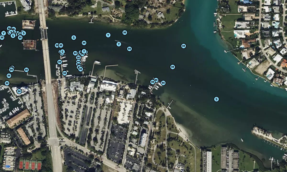 Satelite image of Castaways Marina - Jupiter