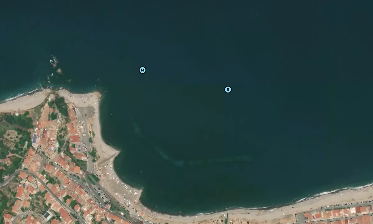 Satelite image of Castel di Tusa