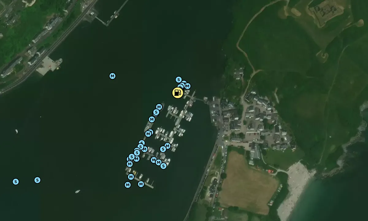 Satelite image of Castlepark Marina Centre