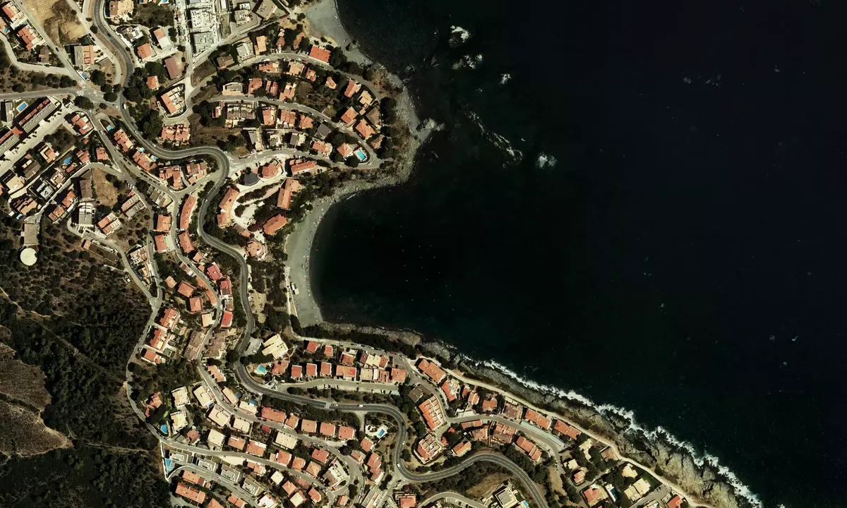 Flyfoto av Cau del Lop