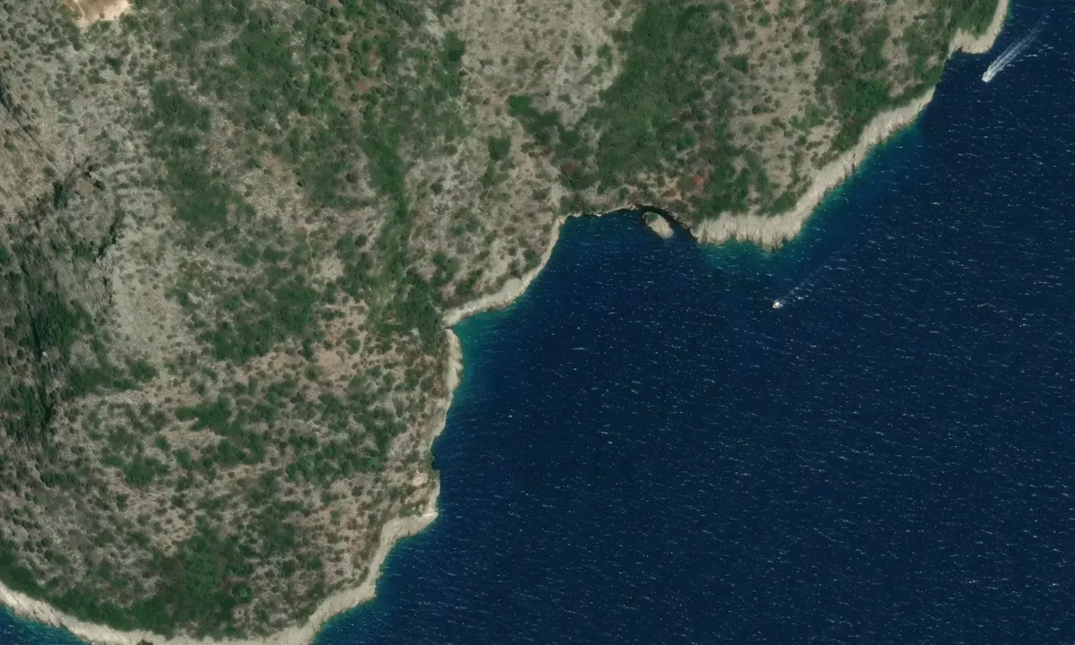 Satelite image of Caves 1