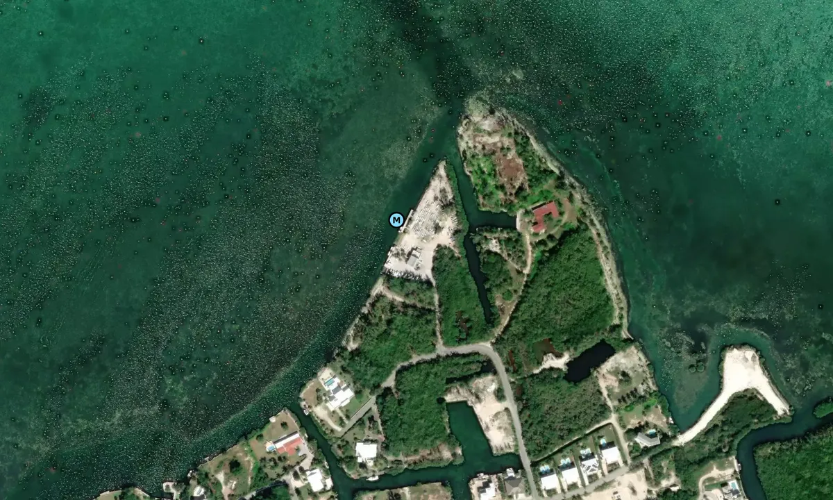 Satelite image of Cayman Islands Sailing Club