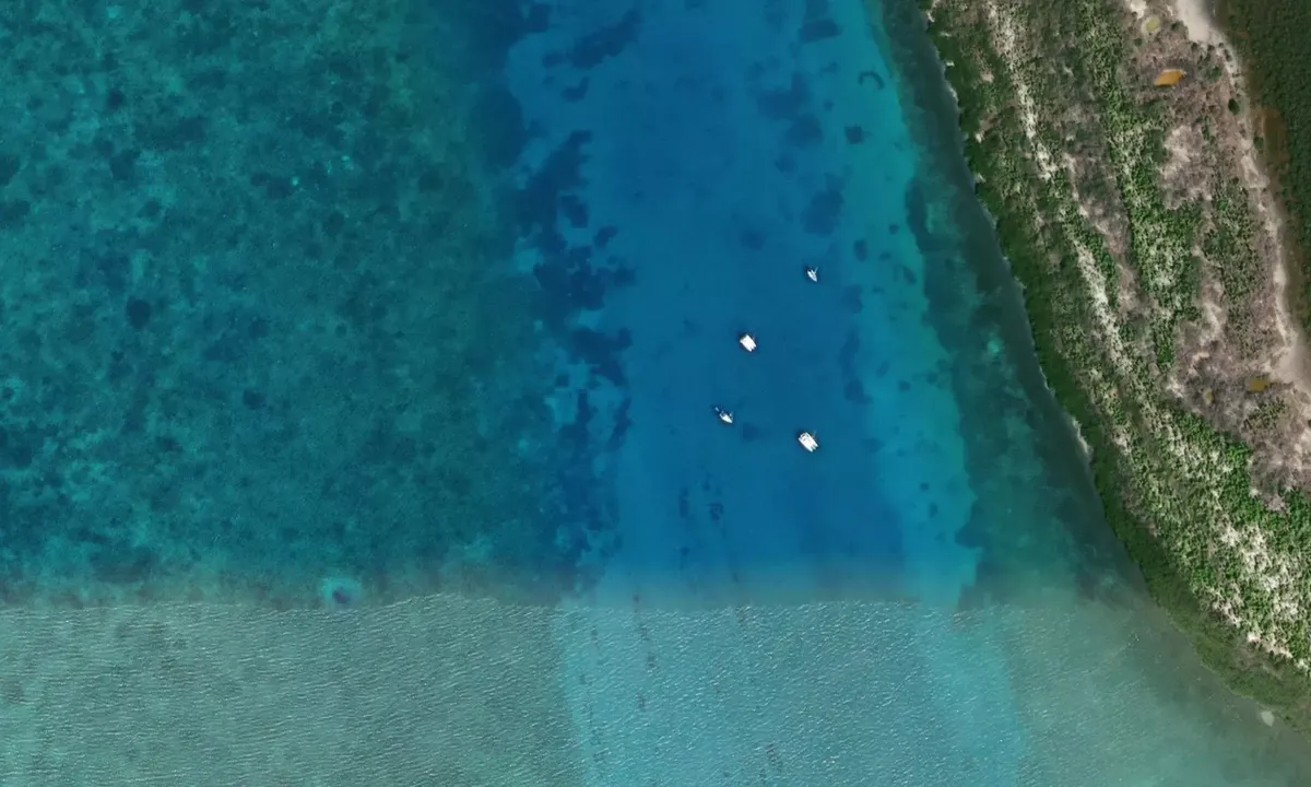 Satelite image of Cayo Rosario