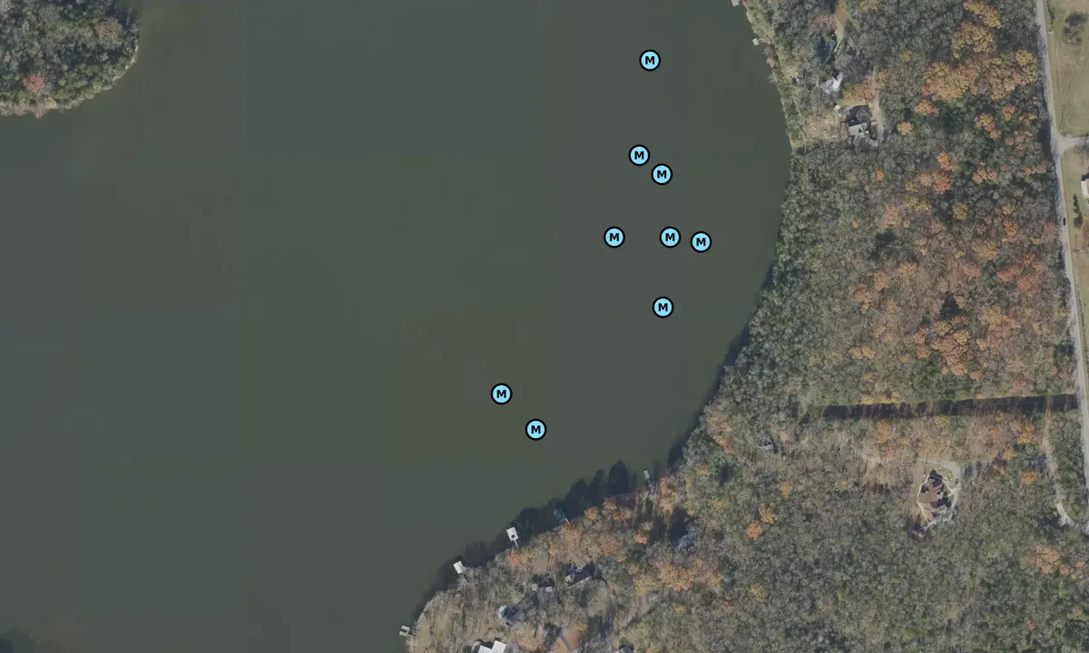 Satelite image of Cedar Creek - Mt. Juliet