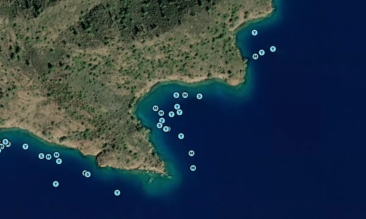 Satelite image of Cennet Koyu Bay