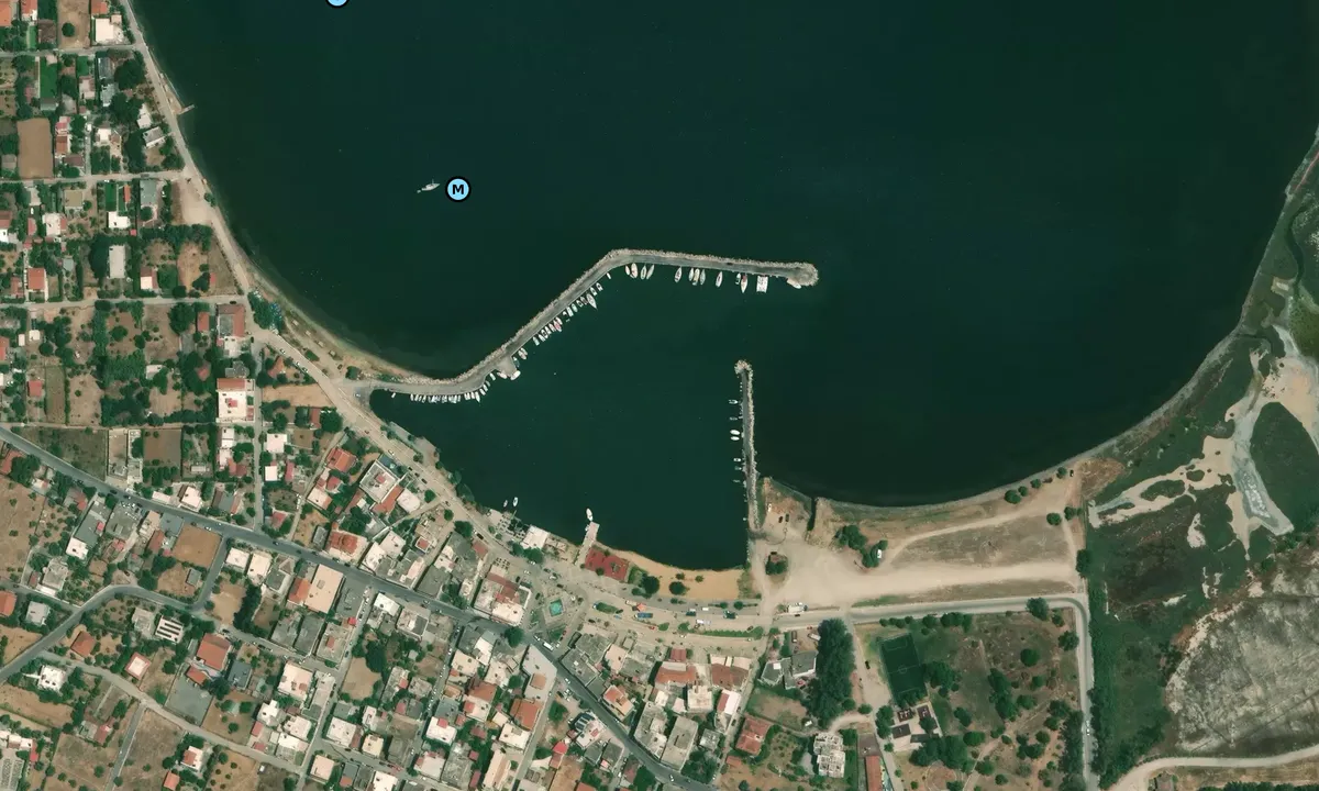 Satelite image of Chalkoutsi Marina