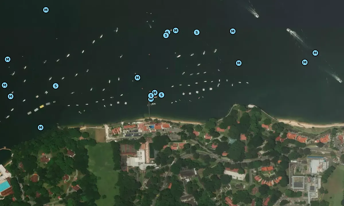 Satelite image of Changi Sailing Club 1