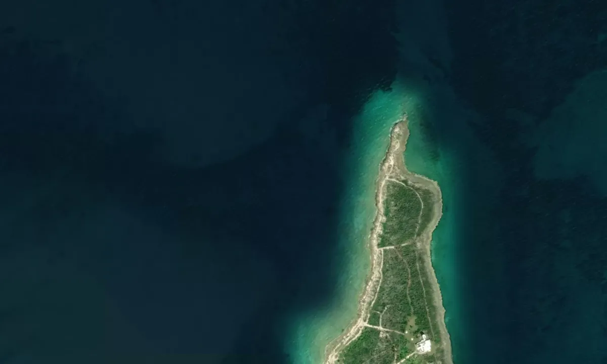 Flyfoto av Channel Cay NW