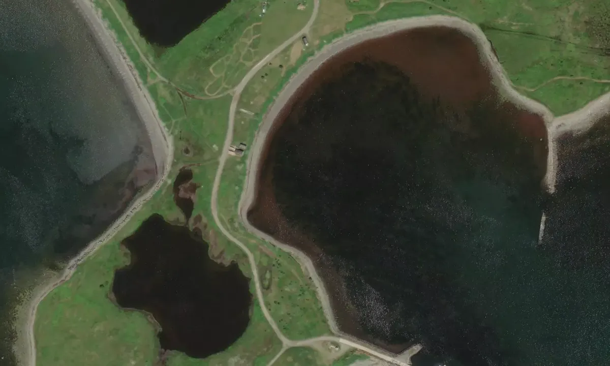 Satelite image of Chapel Cove Wharf