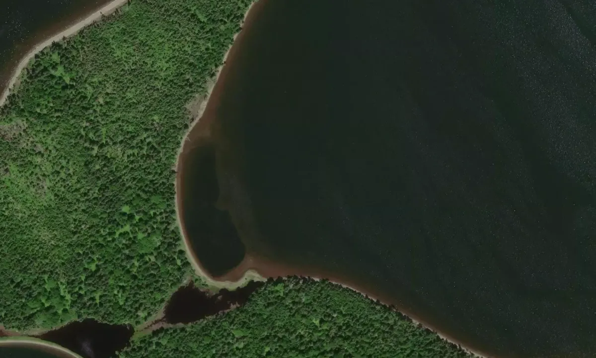 Satelite image of Chapel Island