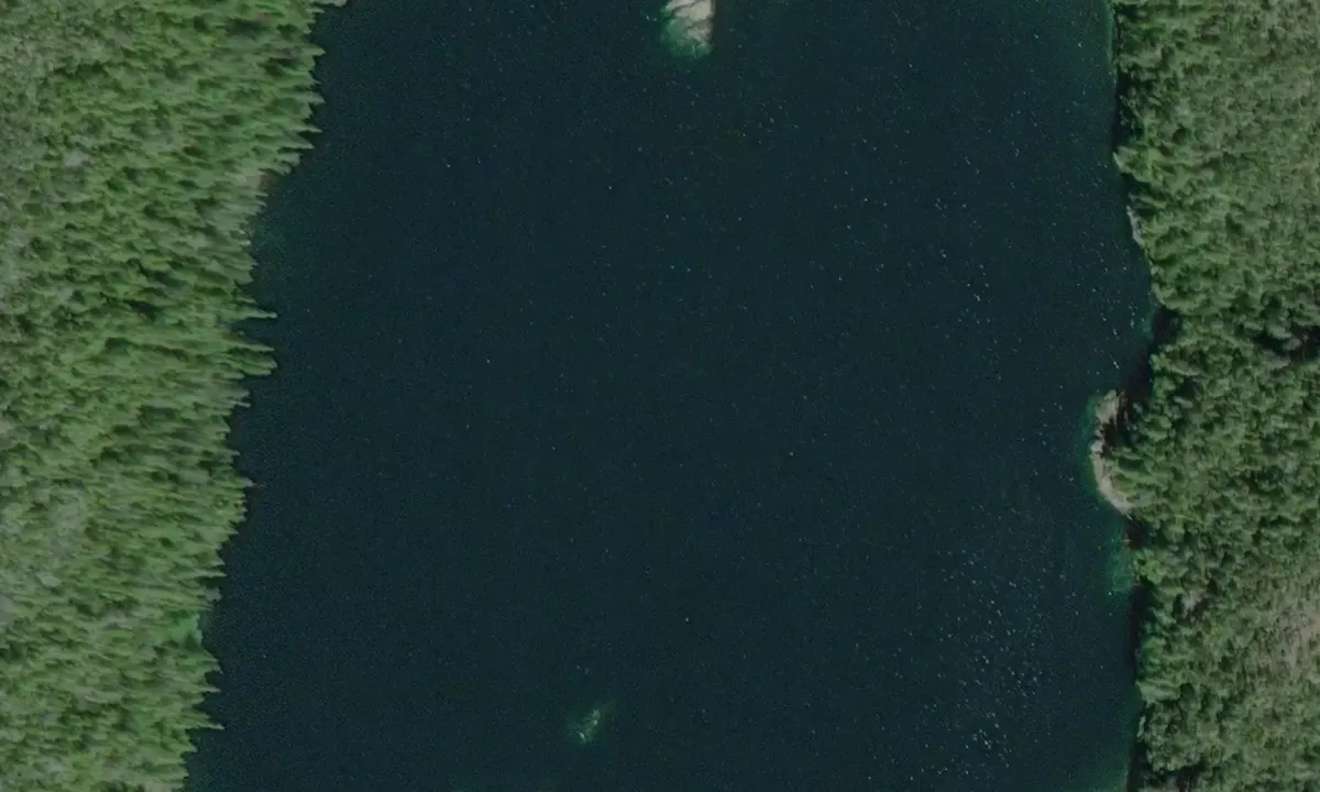 Satelite image of Chapple Inlet Head