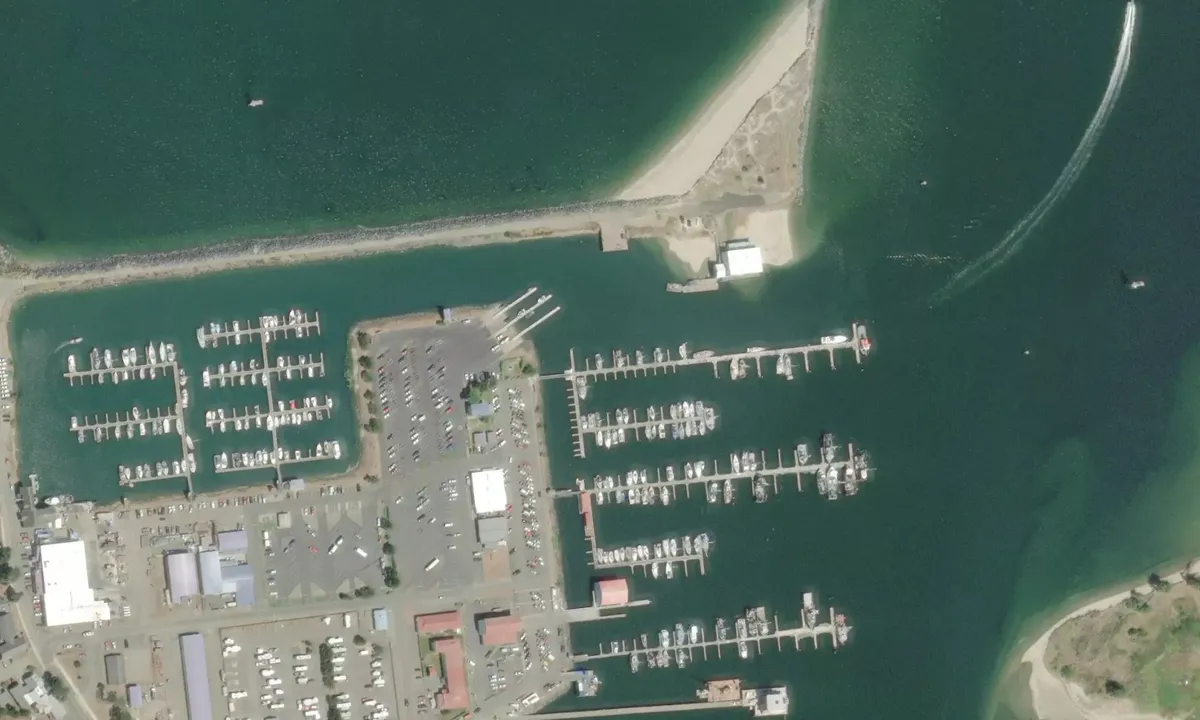 Flyfoto av Charleston Marina Complex - Barview