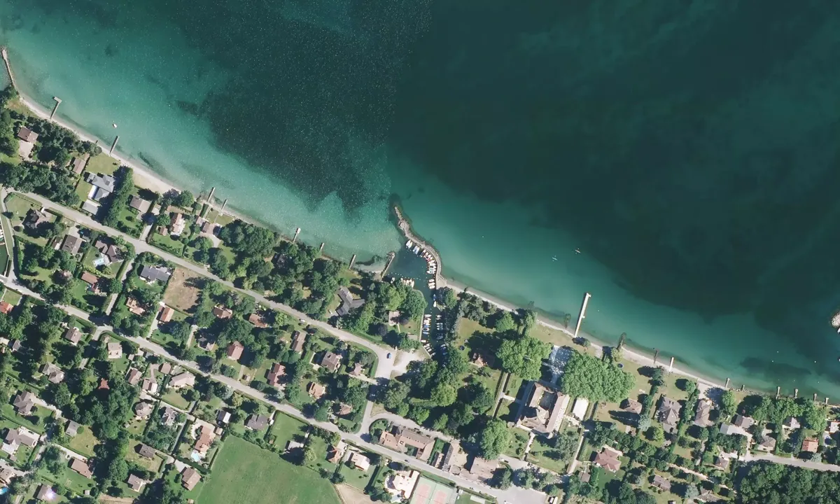 Flyfoto av Château de Coudrée