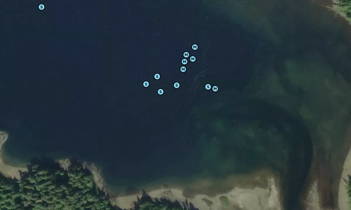 Satelite image of Checats Cove