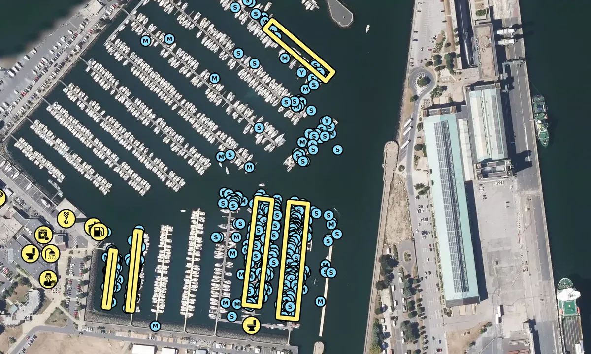 Satelite image of Cherbourg Chantereyne Marina