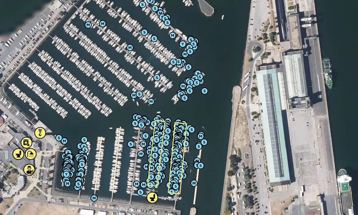 Satelite image of Cherbourg Chantereyne Marina