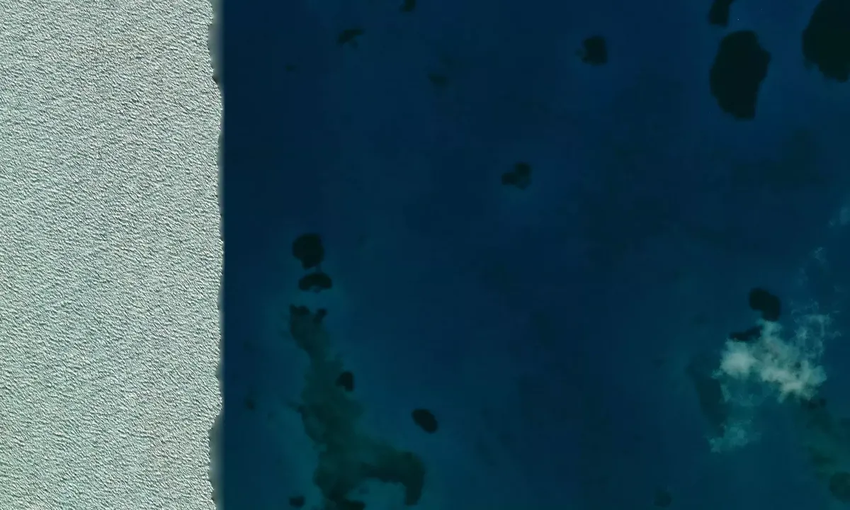 Satelite image of Chesem Bay