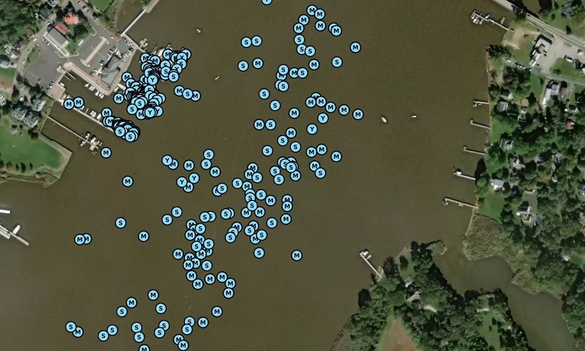 Satelite image of Chestertown