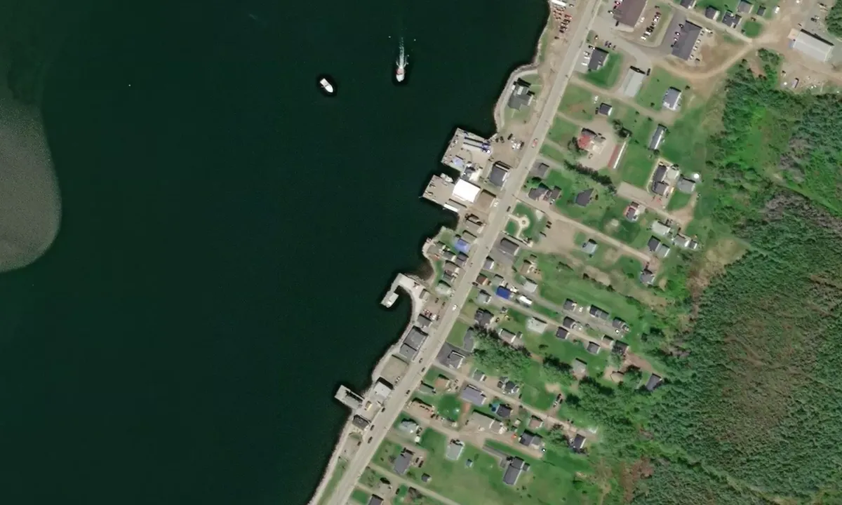 Satelite image of Cheticamp Marina (UNDER RENOVATION)