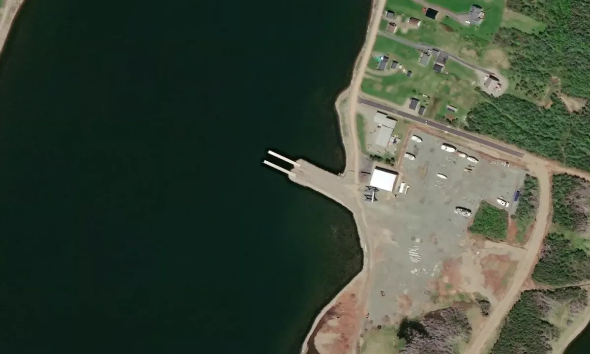 Satelite image of Cheticamp Marine and Boatyard