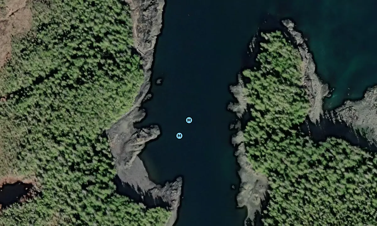 Satelite image of Chichagof Bay