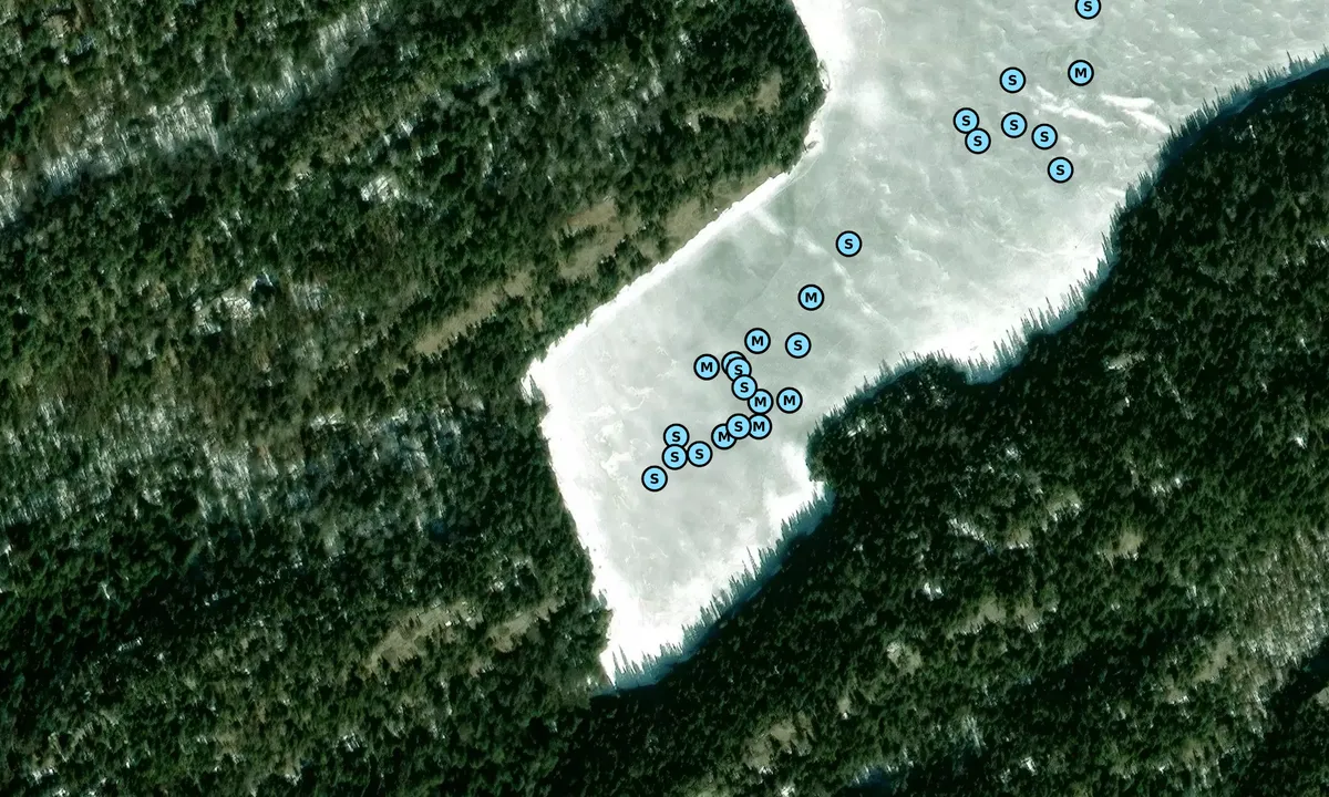 Satelite image of Chippewa Harbor