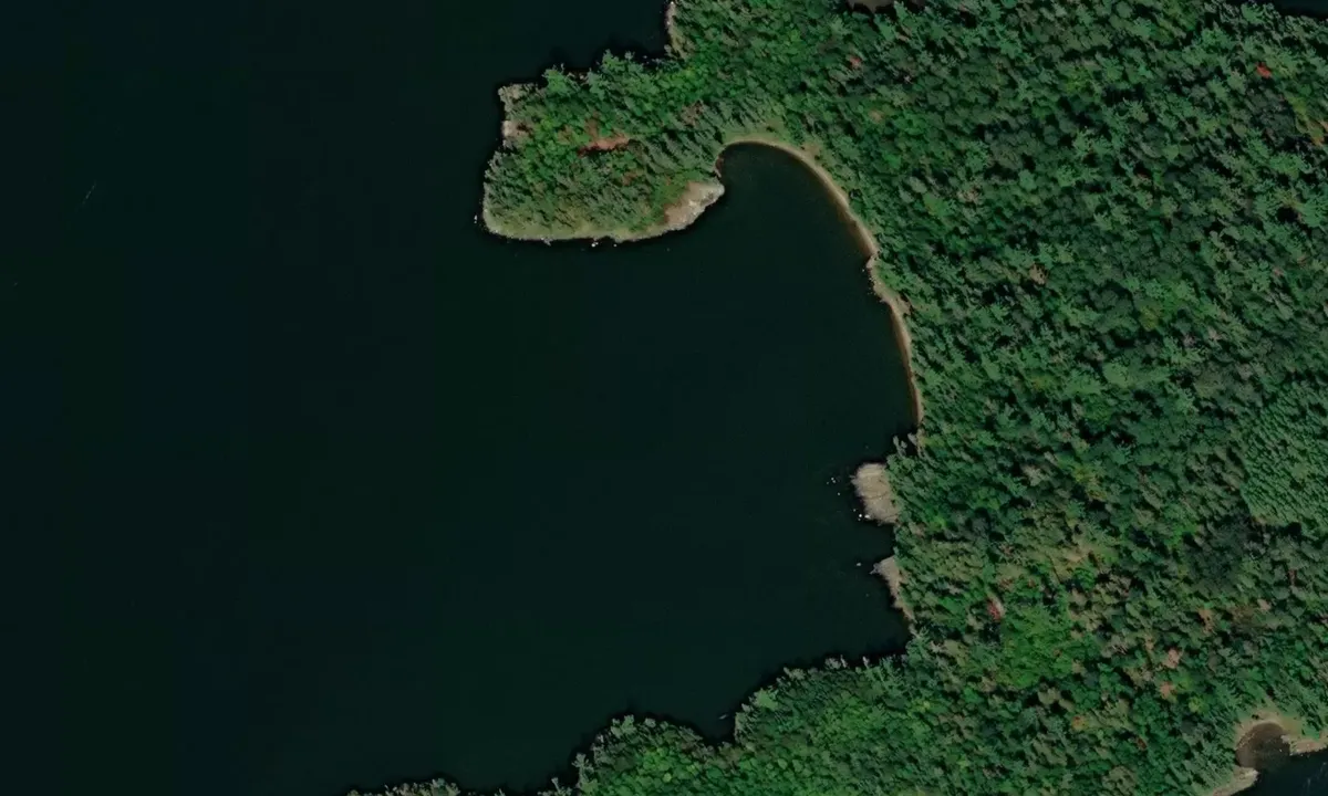 Satelite image of Cintiss Island