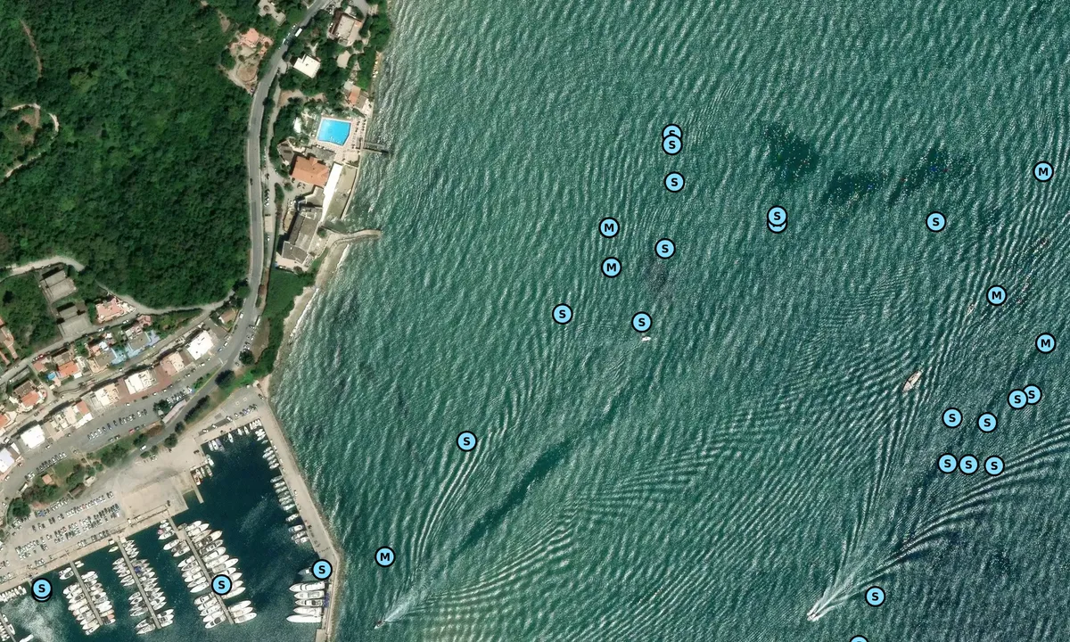 Satelite image of Circeo