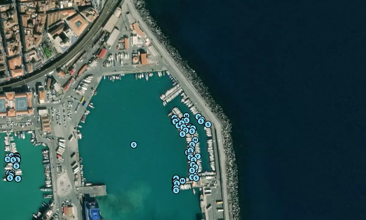 Satelite image of Circolo Nautico Catania