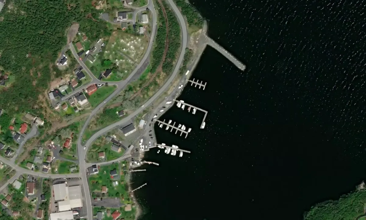 Satelite image of Clarenville Yacht Club