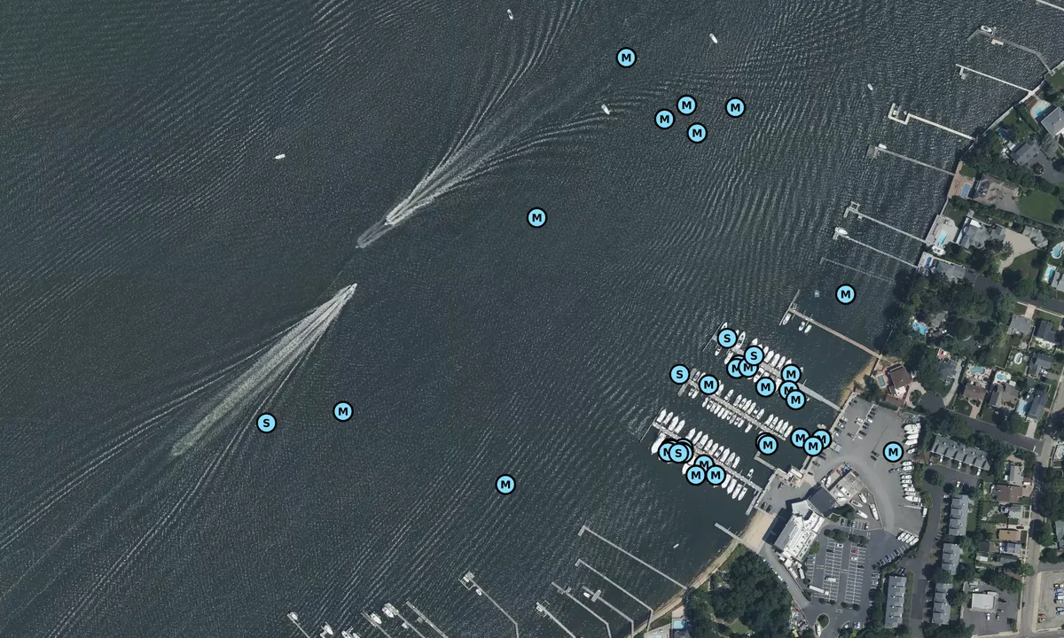 Satelite image of Clarks Landing