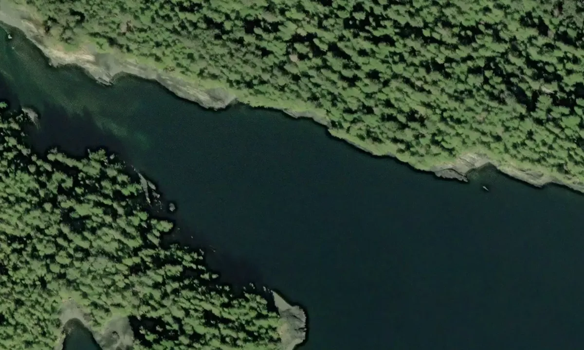 Satelite image of Clarno Cove