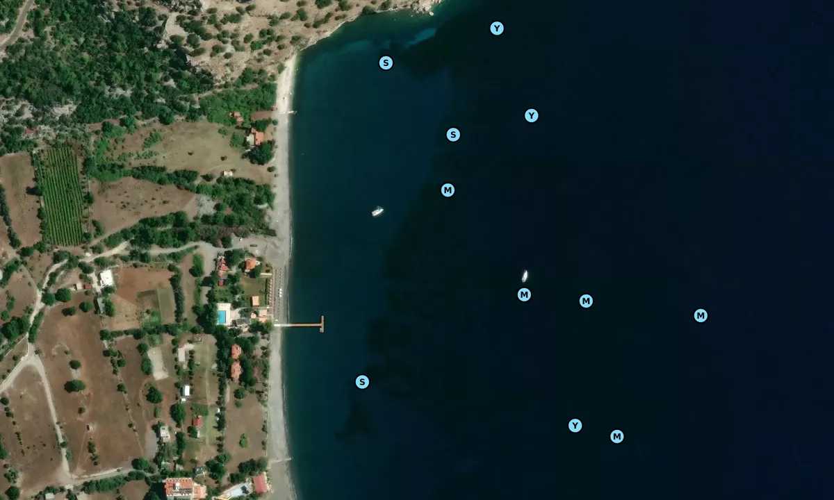 Satelite image of Cliffs of Amos