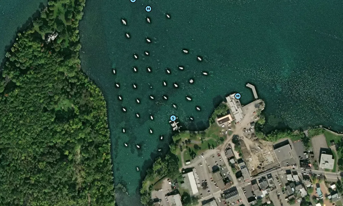 Satelite image of Club de voile de Beauharnois