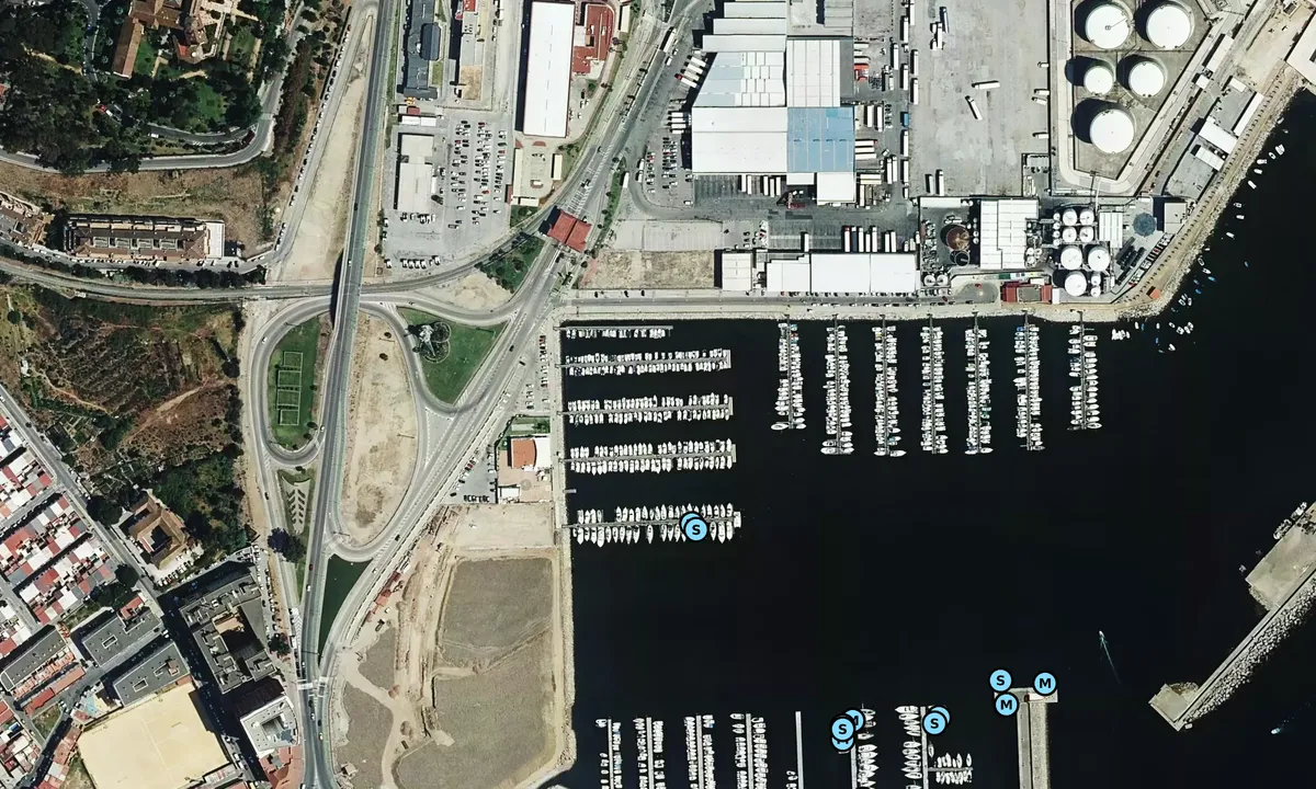 Satelite image of Club Deportivo Nautico El Saladillo