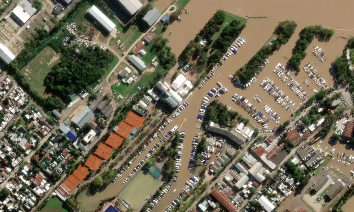 Satelite image of Club San Fernando - Provincia de Buenos Aires