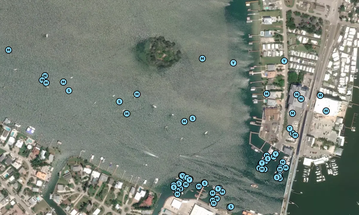 Satelite image of Coast Guard Station 1
