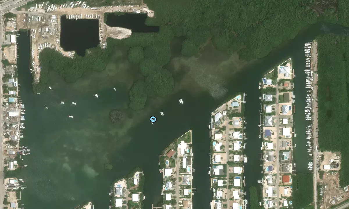 Satelite image of Coco Plum