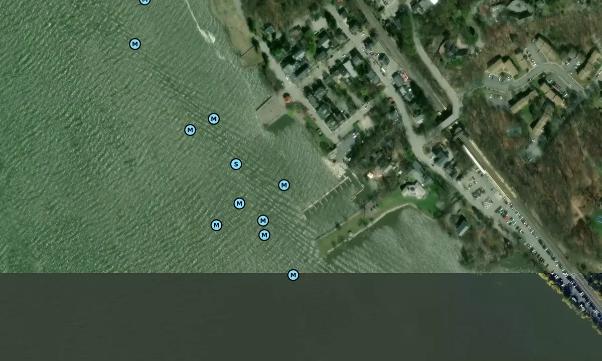 Satelite image of Cold Spring Boat Club