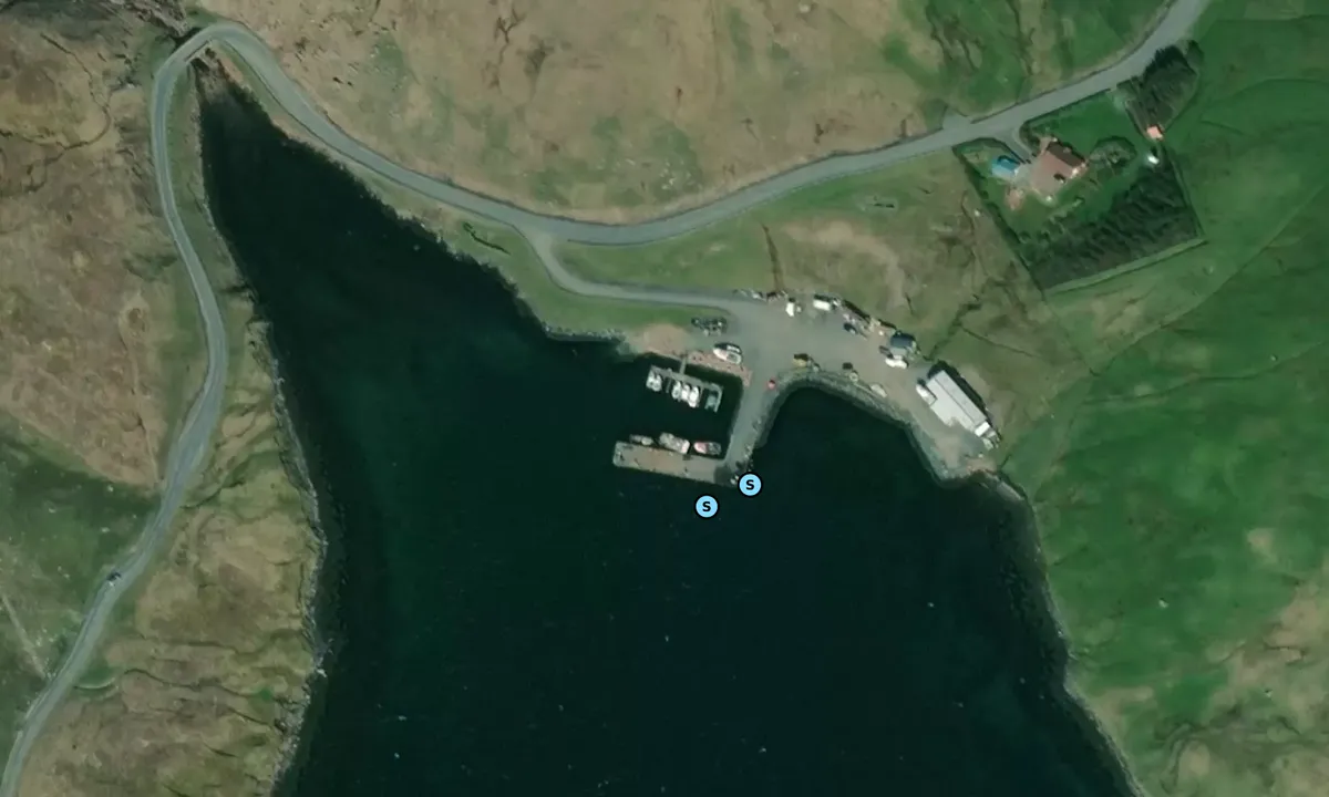 Satelite image of Collafirth Marina