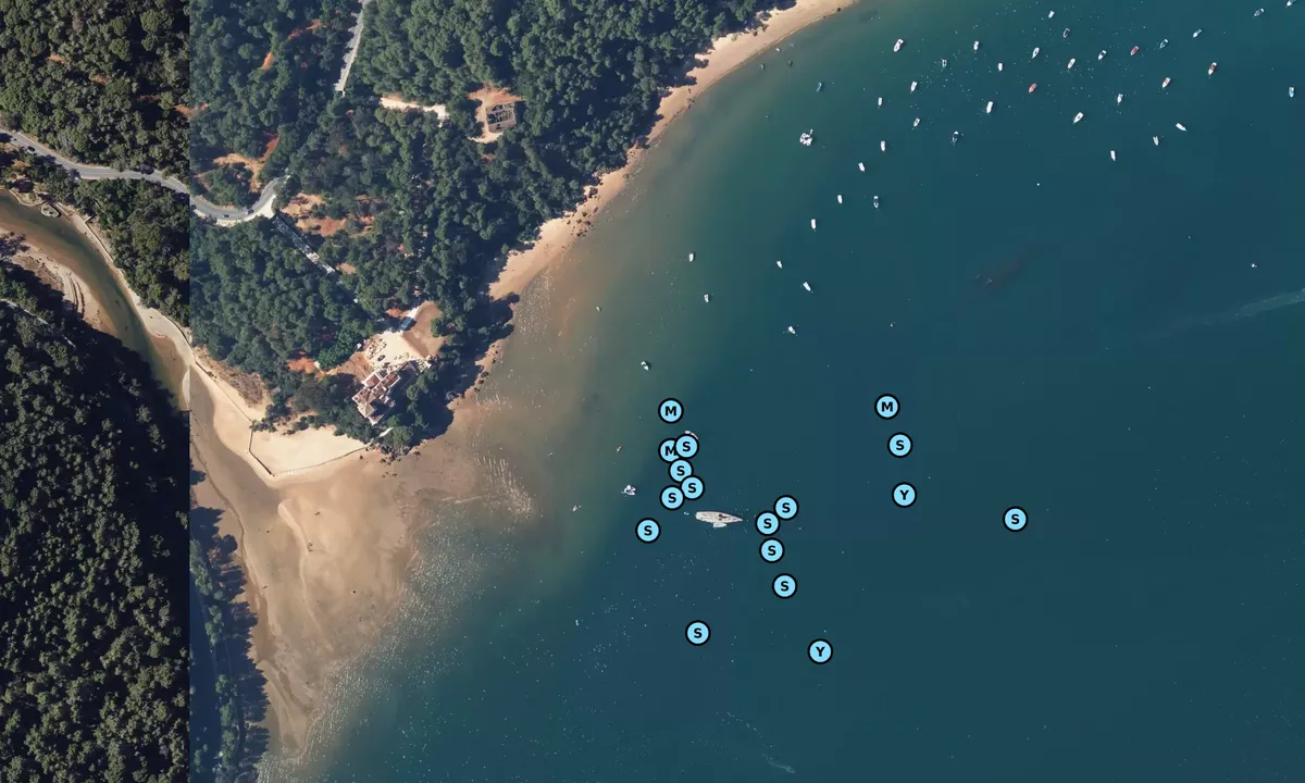 Satelite image of Comenda