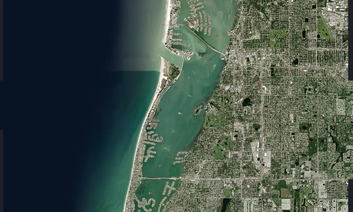 Flyfoto av Compass Island (Spoil)