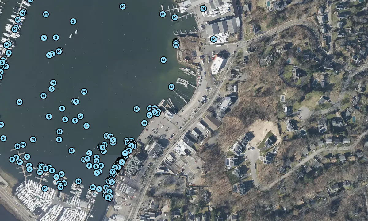 Satelite image of Coneys Marine
