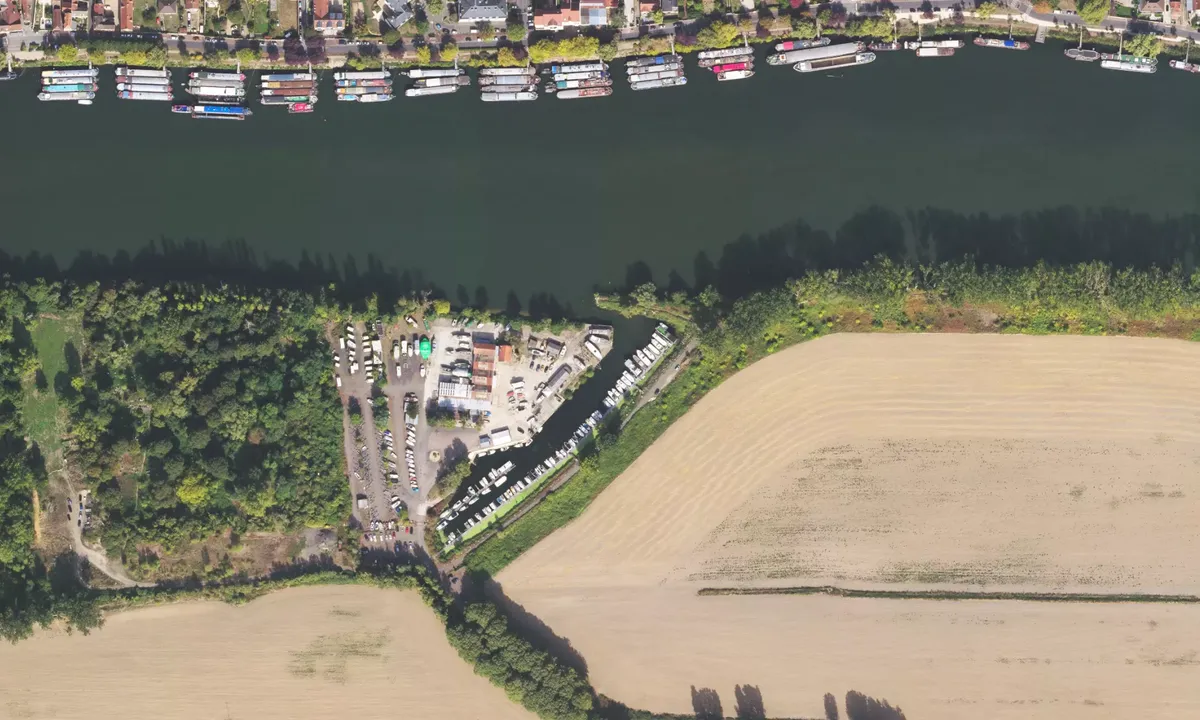 Flyfoto av Conflans-Sainte-Honorine