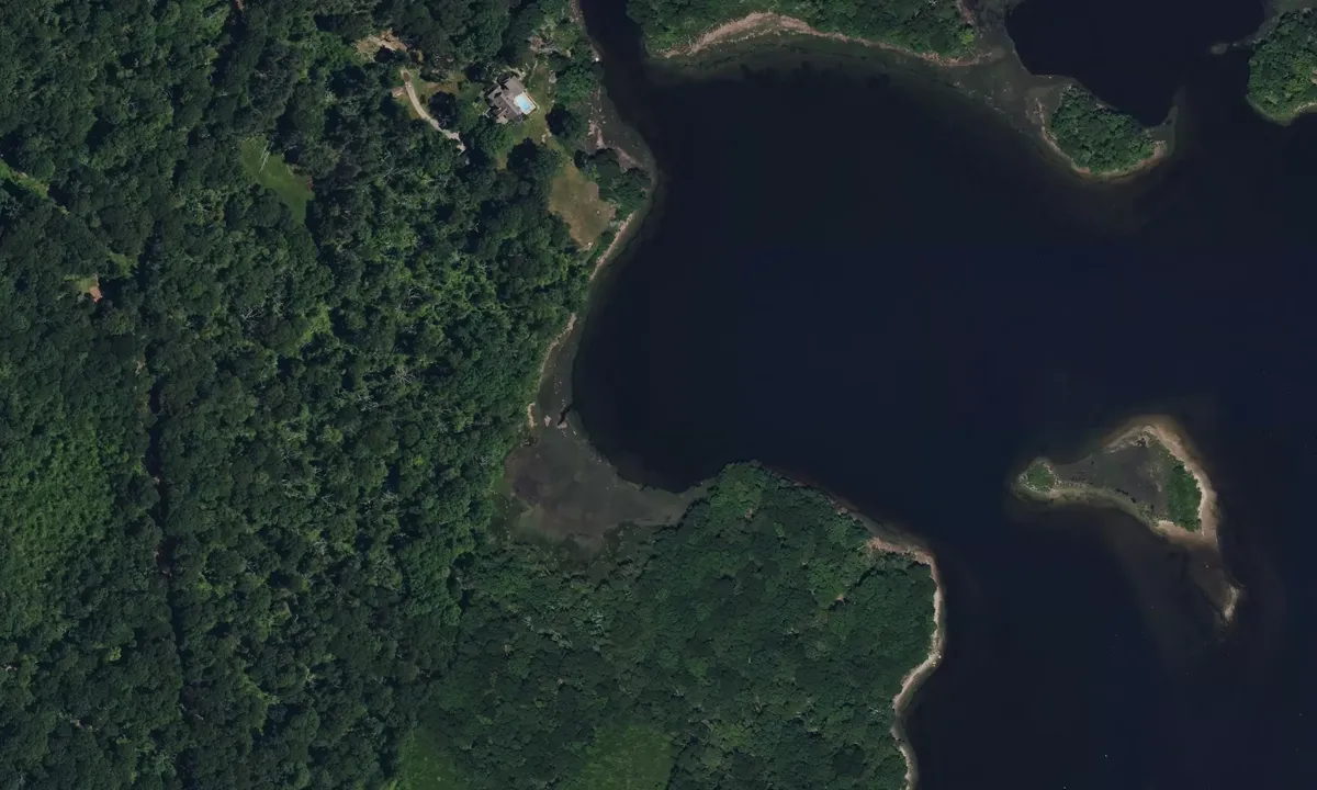 Satelite image of Congdon Cove