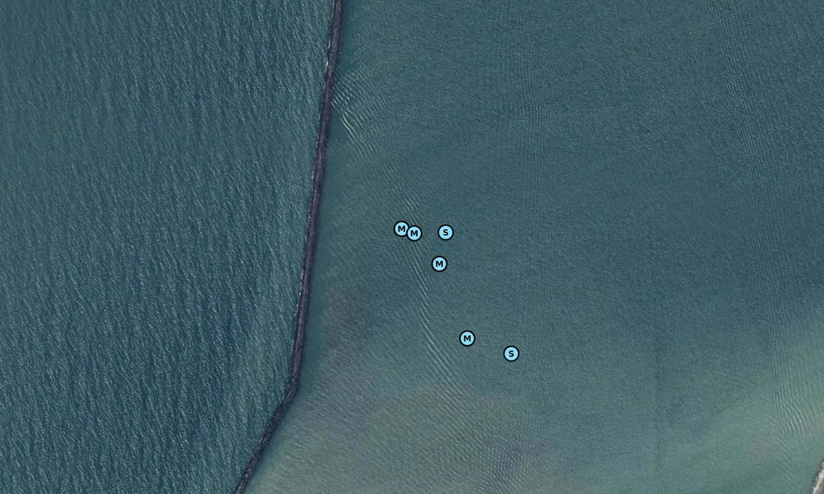 Satelite image of Conneaut Anchorage